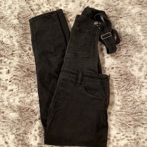 Levi’s capri length overalls